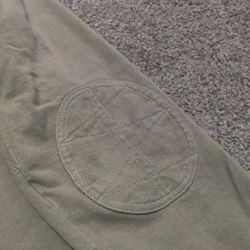 Vintage Polo Ralph Lauren Mens 1/4 Button Sweater‎ Mens XL Quilted Chest *Rare.